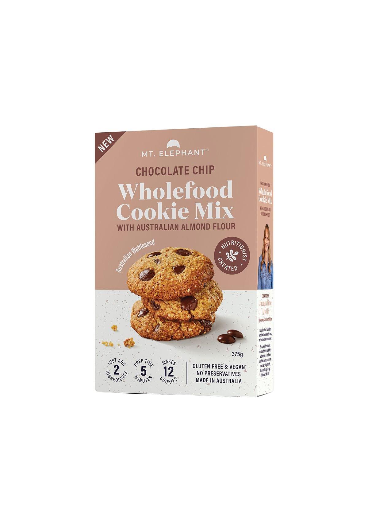 Chocolate Chip Wholefood Cookie Mix - 375g - Hemp Foods Australia