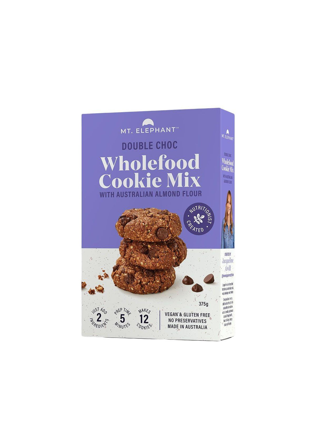 Double Choc Superfood Cookie Mix - 375g - Hemp Foods Australia
