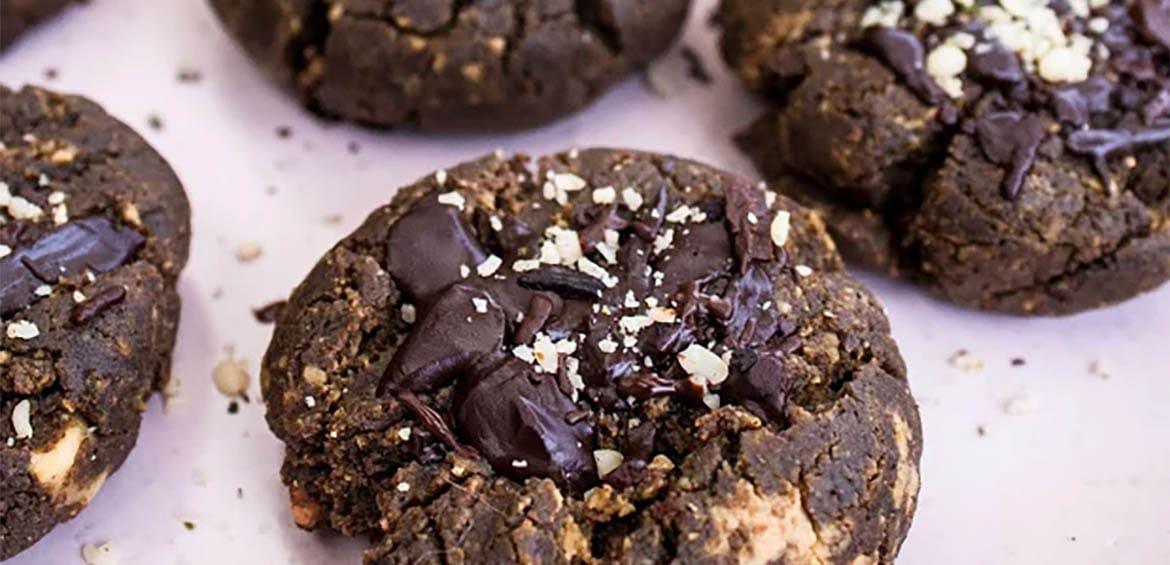 Peanut Butter & Choc Chip Protein Cookies - Hemp Foods Australia