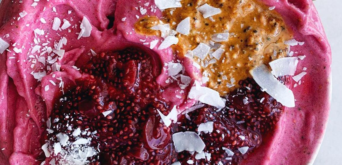 Hemp, Chia and Cherry Berry Smoothie - Hemp Foods Australia