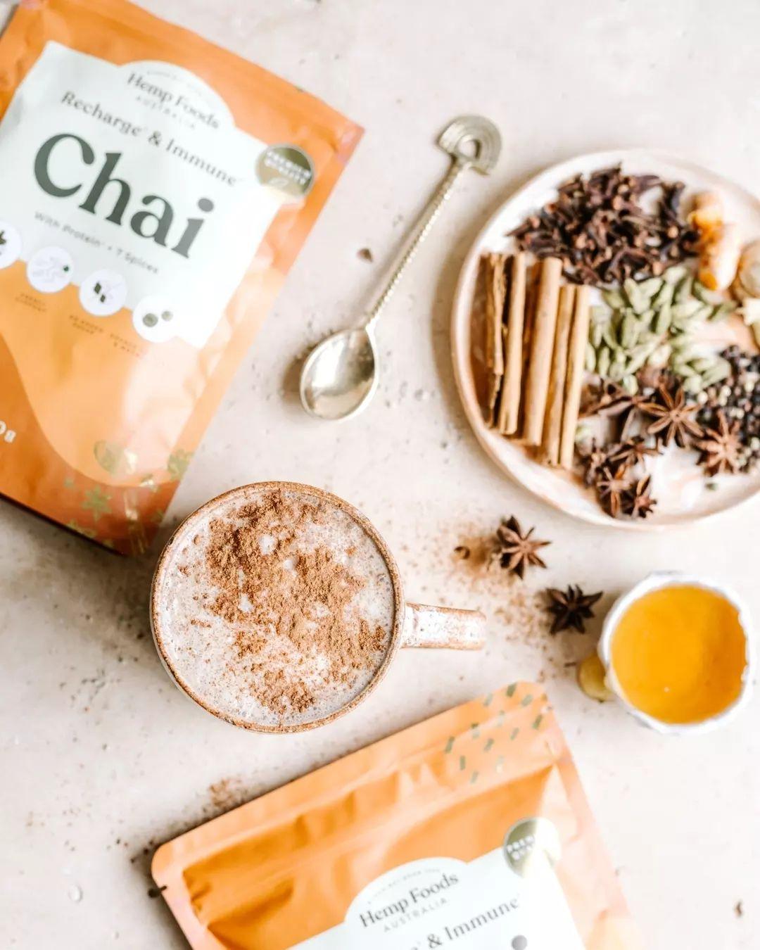 Chai Recharge & Immunity Blend - 100g - Hemp Foods Australia