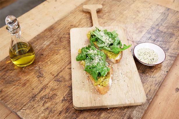 Smashed curried avocado - Hemp Foods Australia