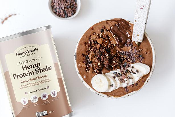 Chocolate Hazelnut Nicecream - Hemp Foods Australia