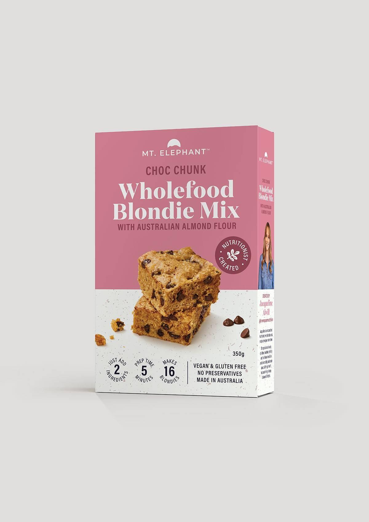 Choc Chunk Wholefood Blondie Mix - 350g - Hemp Foods Australia