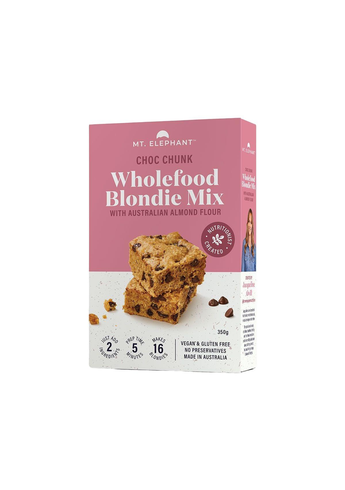 Choc Chunk Wholefood Blondie Mix - 350g - Hemp Foods Australia