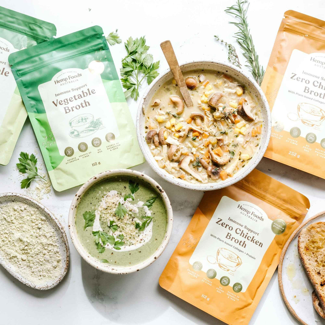 Functional Broths - Hemp Foods Australia