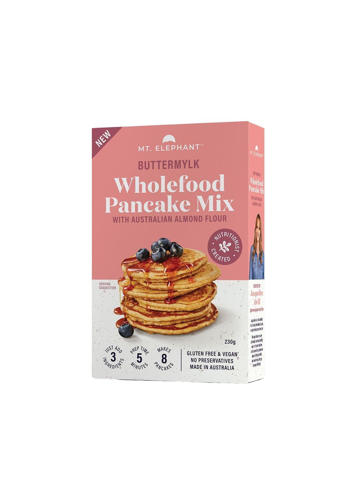 Buttermylk Wholefood Pancake Mix - 230g - Hemp Foods Australia