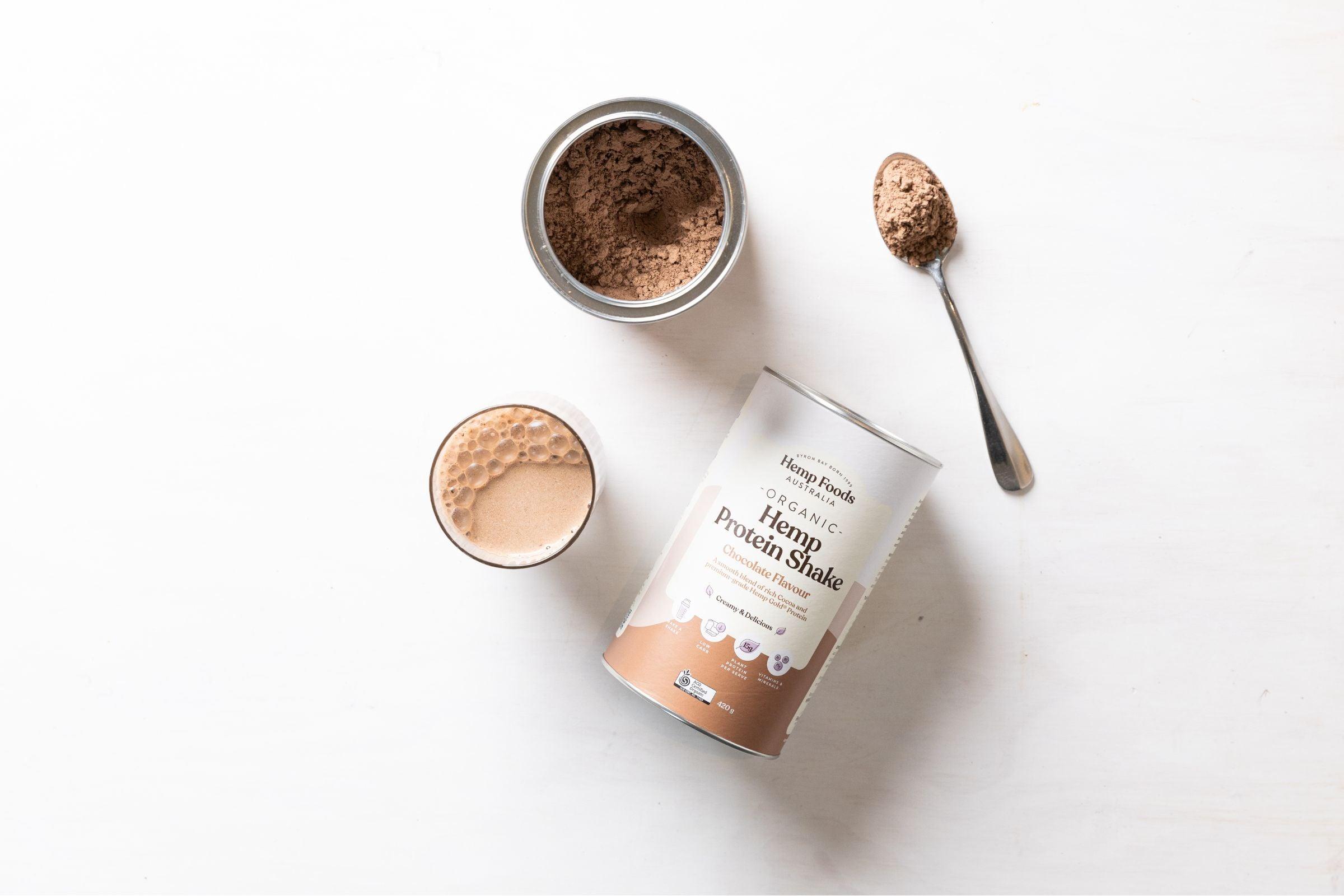 Organic Hemp Protein Chocolate - 420g - Hemp Foods Australia