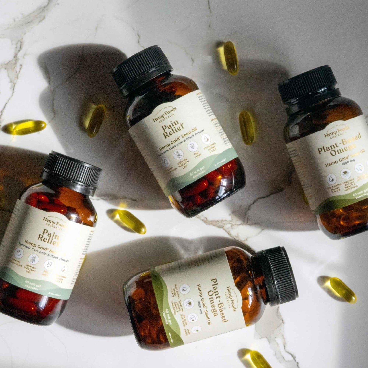 Hemp Oil Capsules - Hemp Foods Australia