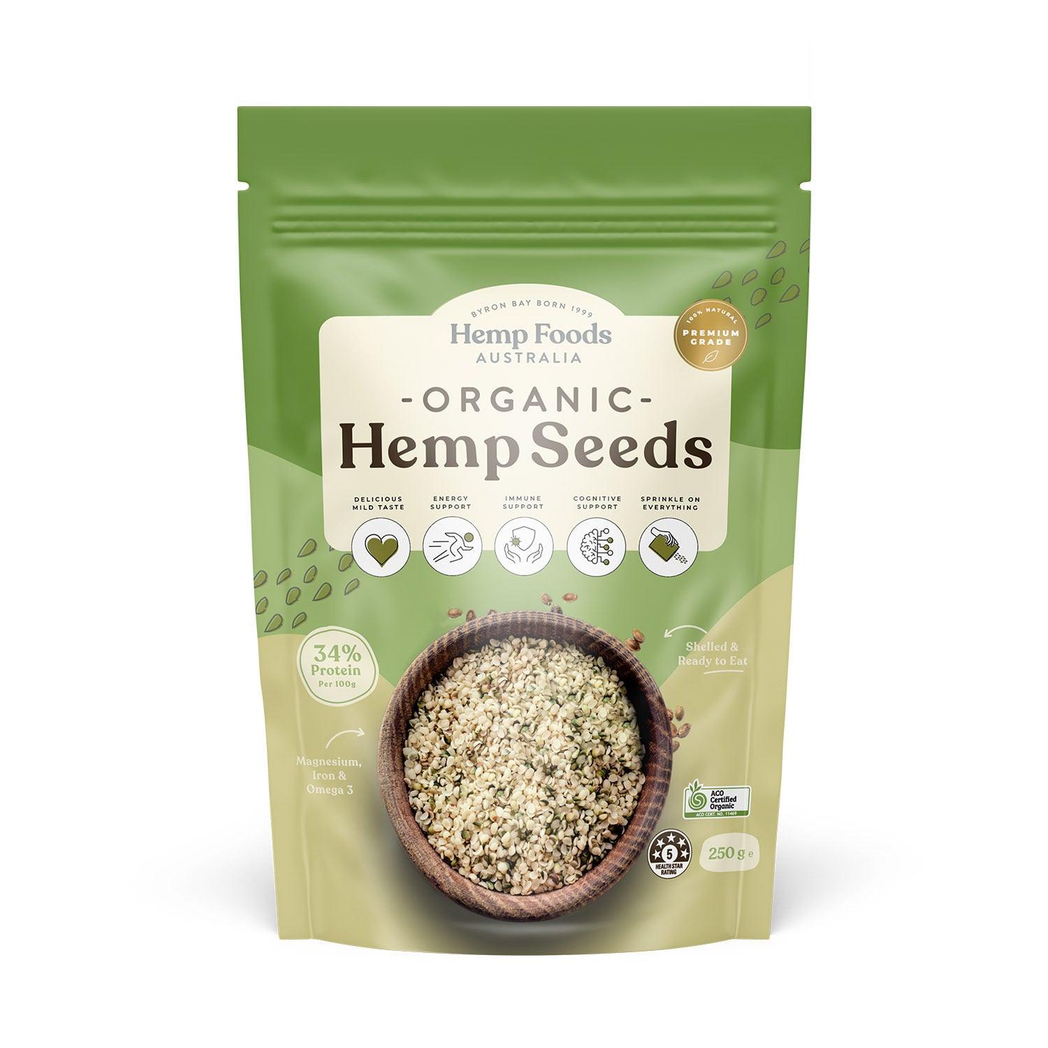 Organic Hemp Foods Intro pack - 4 x Product - Hemp Foods Australia