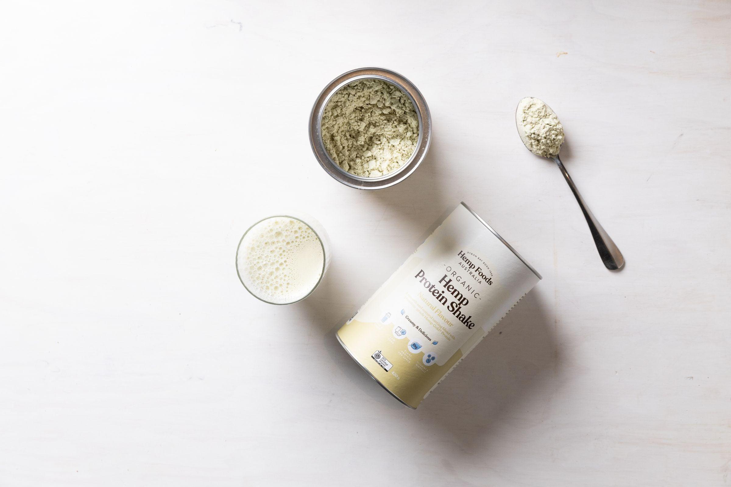 Organic Hemp Protein Natural - 420g - Hemp Foods Australia