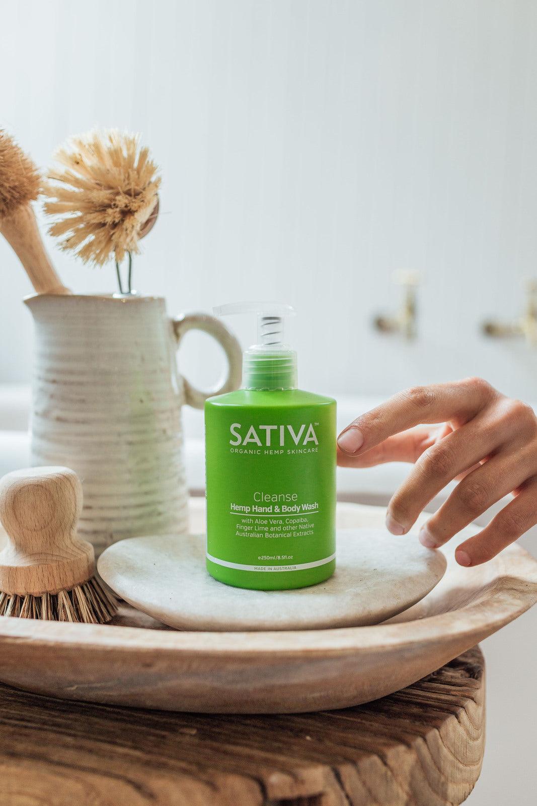 CLEANSE Organic Hemp Hand &amp; Body Wash - 250ml - Hemp Foods Australia