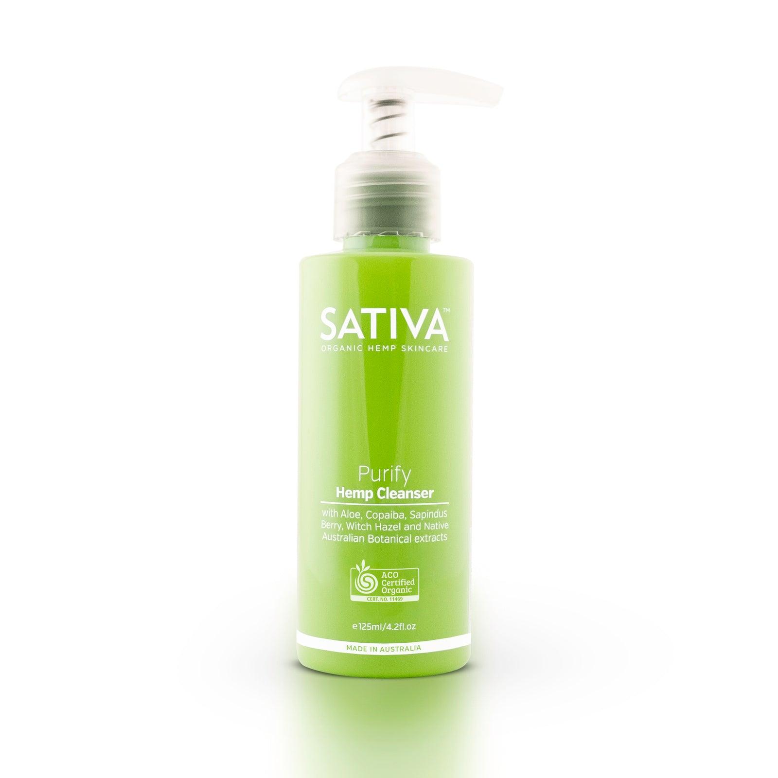 PURIFY Organic Hemp Cleanser - 125ml - Hemp Foods Australia