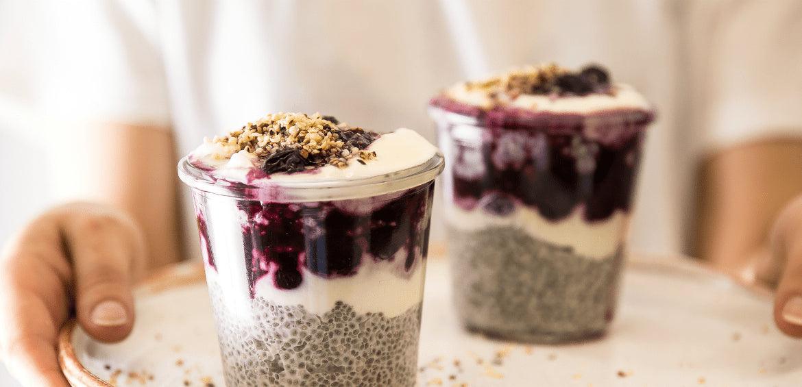 Vanilla and Hemp Chia Parfait