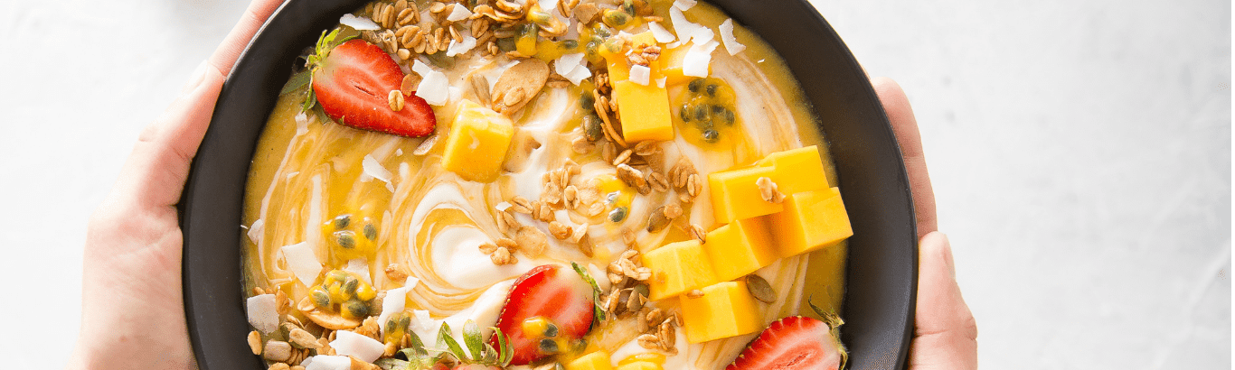 Mango and Hemp Smoothie Bowl - Hemp Foods Australia