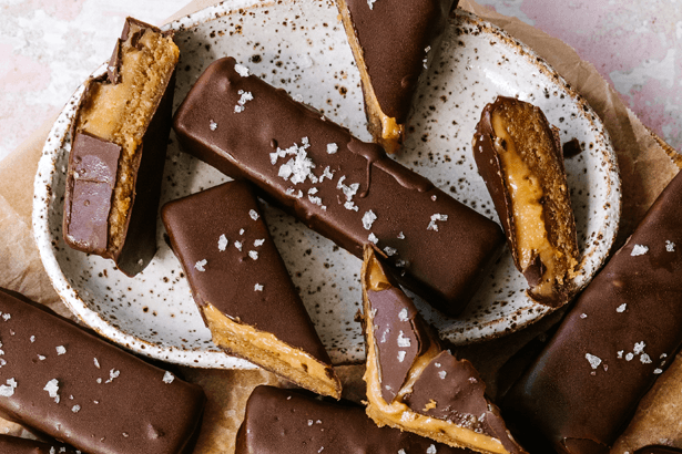Hemp Protein Peanut Caramel Choc Bars - Hemp Foods Australia