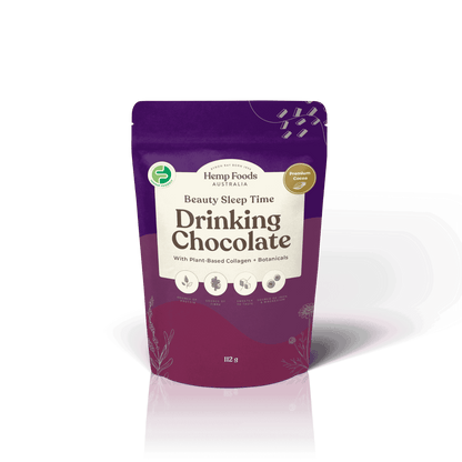Drinking Chocolate Beauty &amp; Sleep Blend - 112g - Hemp Foods Australia