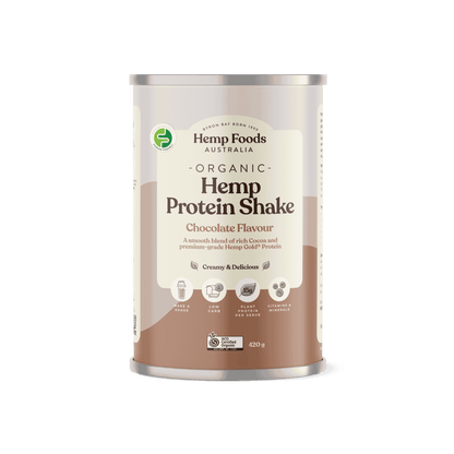 Organic Hemp Protein Chocolate - 420g - Hemp Foods Australia