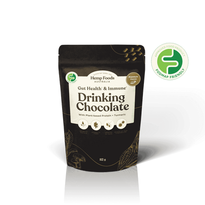 Drinking Chocolate Gut health &amp; Immunity Blend - 112g - Hemp Foods Australia