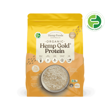 Organic Hemp Gold Protein Powder - 900g - Hemp Foods Australia