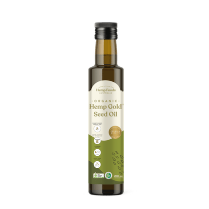 Organic Hemp Gold Seed Oil - 250ml - Hemp Foods Australia