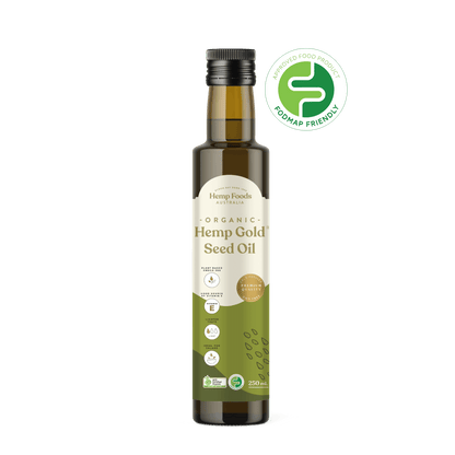 Organic Hemp Gold Seed Oil - 250ml - Hemp Foods Australia