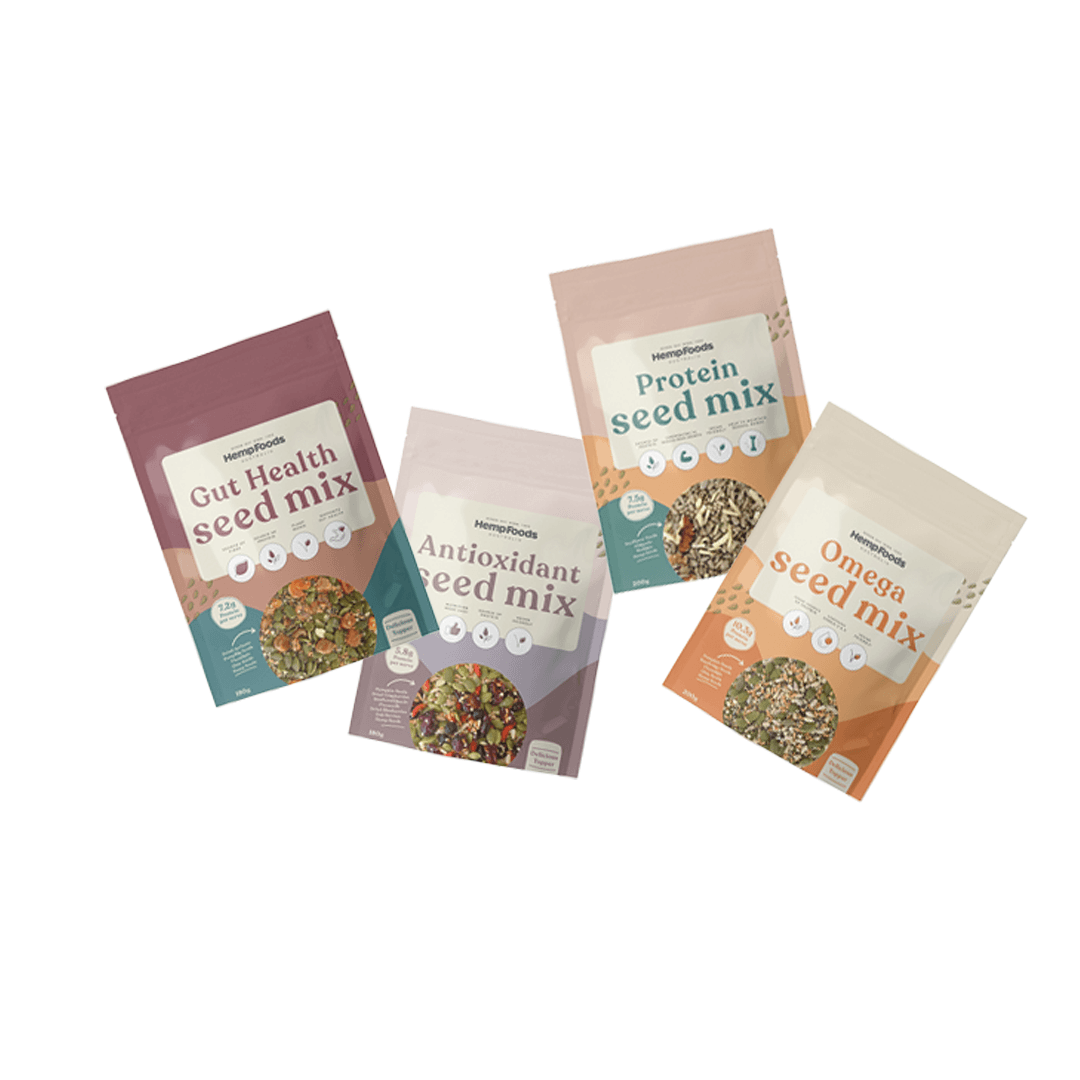 Seed Mix Bundle - 4 x Pouch - Hemp Foods Australia