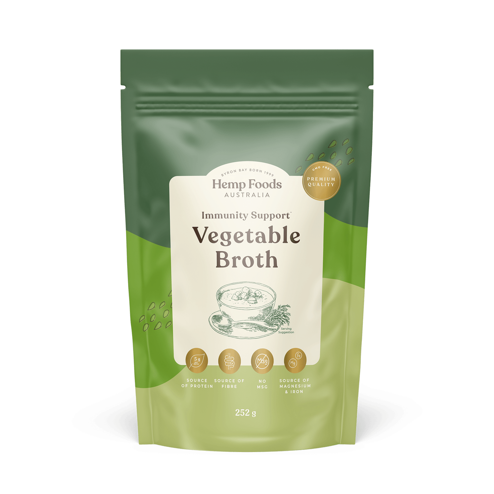 Vegetable Broth - 252g - Hemp Foods Australia