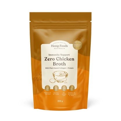 Zero Chicken Broth - 252g - Hemp Foods Australia