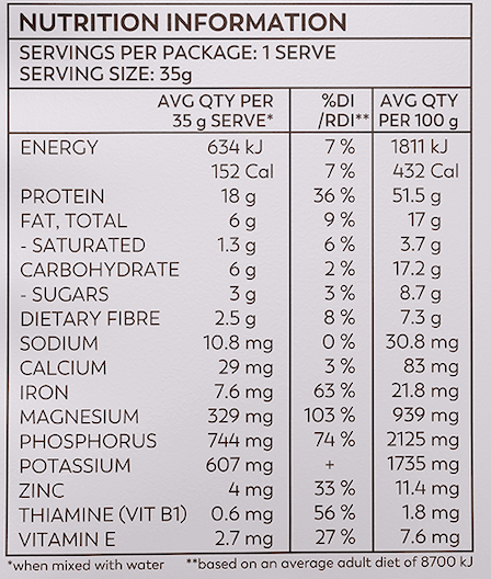 Organic Hemp Protein Mixed Berry - 7 x 35g Sachet - Hemp Foods Australia