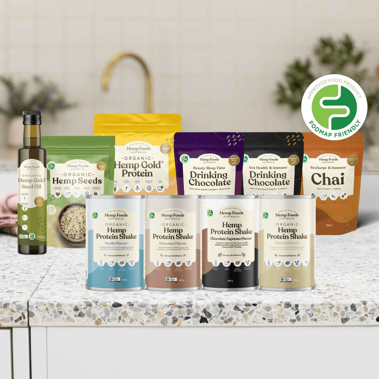 FODMAP Friendly - Hemp Foods Australia