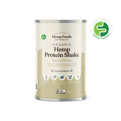 Organic Hemp Protein Natural - 420g - Hemp Foods Australia