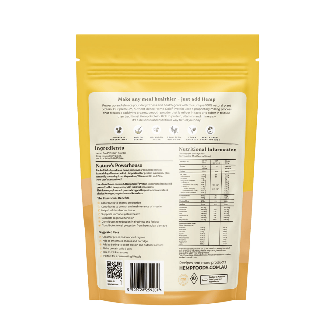 Hemp Intro Bundle - 3 x Product - Hemp Foods Australia
