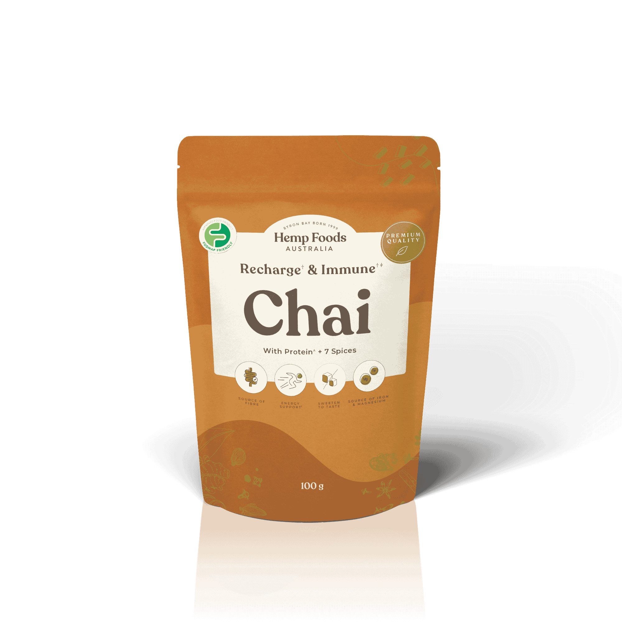 Chai Recharge & Immunity Blend - 100g - Hemp Foods Australia