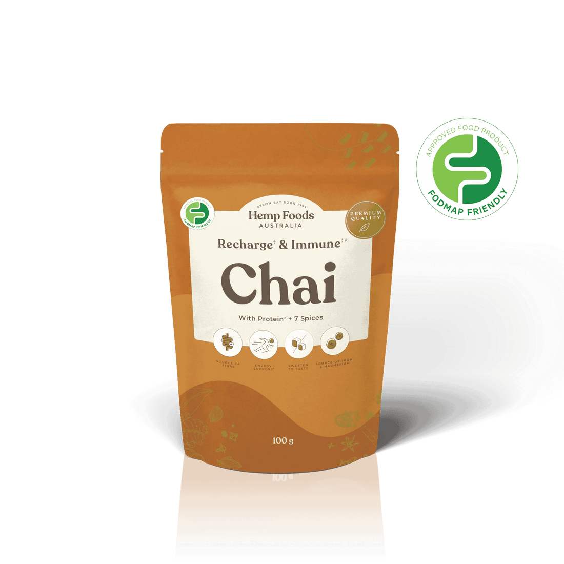 Chai Recharge &amp; Immunity Blend - 100g - Hemp Foods Australia