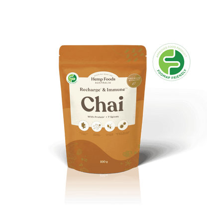 Chai Recharge &amp; Immunity Blend - 100g - Hemp Foods Australia