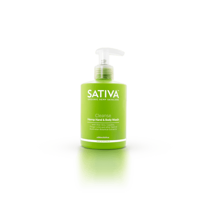 CLEANSE Organic Hemp Hand &amp; Body Wash - 250ml - Hemp Foods Australia