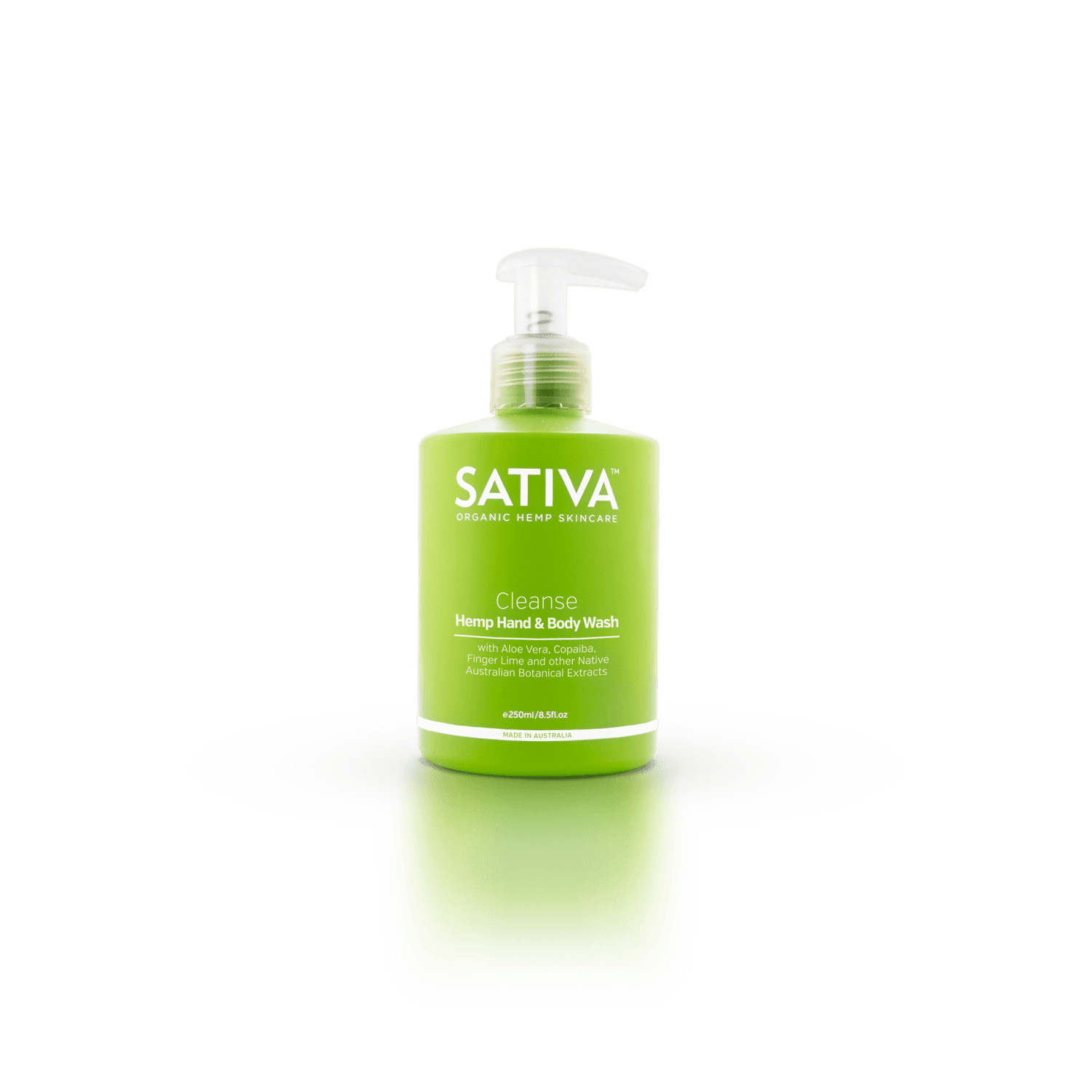 CLEANSE Organic Hemp Hand &amp; Body Wash - 250ml - Hemp Foods Australia