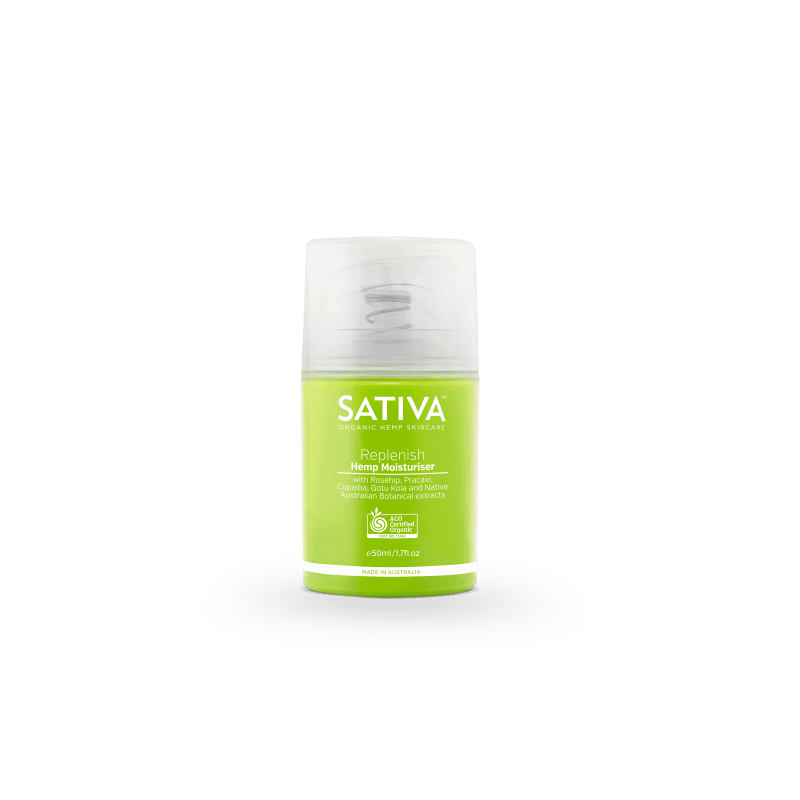 REPLENISH Hemp Moisturiser - 50ml - Hemp Foods Australia