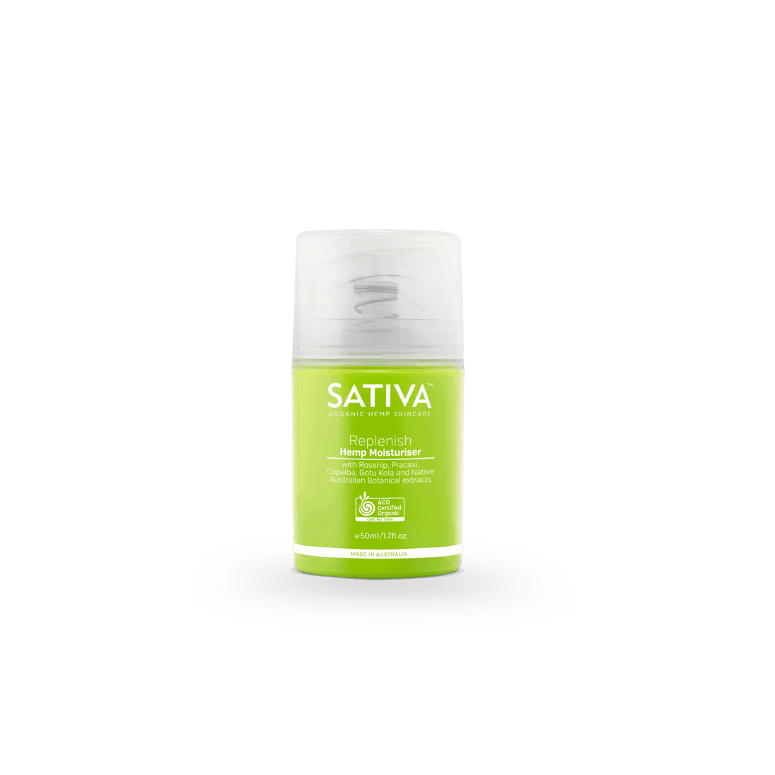 REPLENISH Hemp Moisturiser - 50ml - Hemp Foods Australia